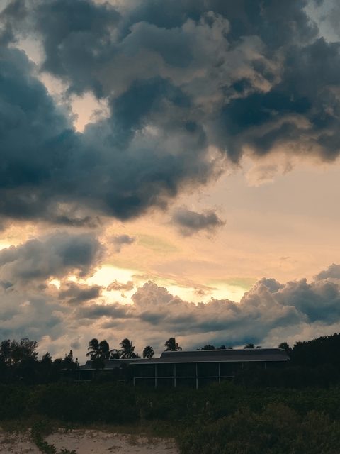 The same photograph after colour grading